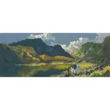 Charles Wyatt Warren, HIGH MEADOWS, CAERNARVON, oil on board