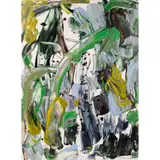 Colette Morey de Morand, OH YES, OF COURSE, 1986, acrylic on canvas