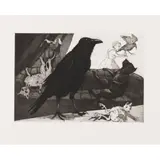 Paula Rego, THE CROW'S HOUSE, 1994 (R.108), etching and aquatint on paper