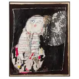 Slavko Kopač, PETITE MUSIQUE DE NUIT, 1977, collage laid on canvas