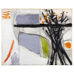 Roger Hilton, JAN '65, 1965, oil on canvas
