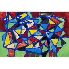 William Gear, UNTITLED, 1948, gouache on paper