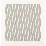 Bridget Riley, COLOURED GREYS 1, 1972 (S.16), screenprint on paper, one of ten artist's proofs aside from the edition of 125