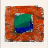 Howard Hodgkin, BOOKS FOR THE PARIS REVIEW, 1997-99 (HEENK 100), initialled and dated 97 in pencil (lower right)
