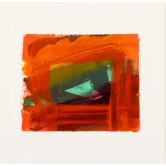 TURKISH DELIGHT, 2004 by Howard Hodgkin, initialled and dated in pencil (lower centre), sold Apr 2024
