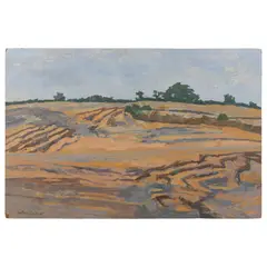 Heather Copley, NEAR SOMERTON, SUFFOLK, 1987, oil on board