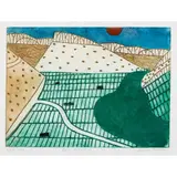 Julian Trevelyan, ENTRE DEUX MERS,  1980, etching with aquatint, artist's proof aside from the edition of 50,