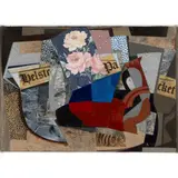 Bryan Ingham, TREMAYNE STILL LIFE, 1990-94, oil and collage on board