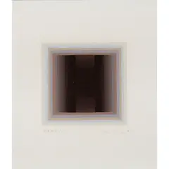 Paul Feiler, SEKOS GXV, 1977, gouache on paper