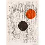 Barbara Hepworth, SUN AND MOON (FROM 'TWELVE LITHOGRAPHS'), 1969, lithograph on paper with publishers blindstamp (lower left), from the total edition of 90 (numbered out of 30 and 60 respectively), plus 7 proofs