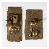 Bernard Meadows, TWO DIRECTOR RELIEFS, 1963 (OPUS 73)