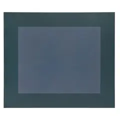 Peter Joseph, Lilac Colour with Green Border, 1980, acrylic on canvas