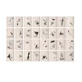 Tania Kovats, Islands, 2001, each ink on layered matte acetate