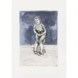 Paula Rego, The Voices III, 1996-98 (Rosenthal 143), hand-coloured etching with aquatint