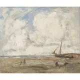 William Alfred Gibson, BEACHED FISHING BOATS