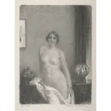 Stanley Cursiter, NUDE, lithograph