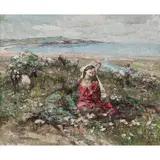 Edward Atkinson Hornel, THE YOUNG GOATHERD