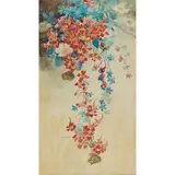 Katherine Cameron, TROPAEOLUM - THE SCOTTISH FLAMETHROWER, watercolour on off-white paper