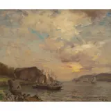 James Campbell Noble, SAFE HAVEN, oil on canvas