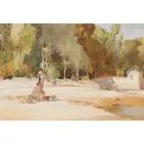 William Russell Flint, WILD ROSE SHORE, watercolour