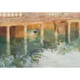 William Russell Flint, WELLING WATERS, watercolour