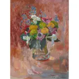 Mary Nicol Neill Armour, STILL LIFE WITH TRILLIUM