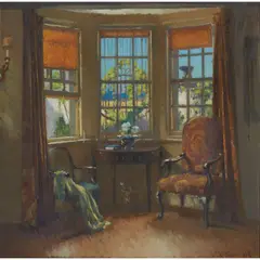Patrick William Adam, HARBOUR LODGE, oil on canvas