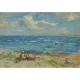 Robert Gemmell Hutchison, A FRESH BREEZE, oil on panel