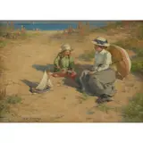 William Kay Blacklock, THE TOY BOAT, oil on canvas