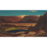 Sir David Young Cameron, THE CAIRNGORMS IN AUTUMN, oil on canvas