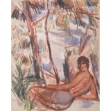 John Duncan Fergusson, MEG BY THE SEA, CAP D'ANTIBES