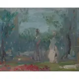 John Duncan Fergusson, FIGURES IN A PARK
