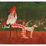 Alan King, THE HUNT IN THE FOREST, oil on canvas