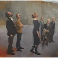 Graeme Wilcox, EVENTS UNFOLDING, oil on canvas