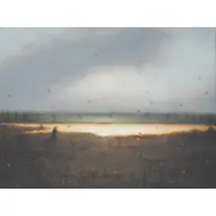 Phil Braham, BLOWN LEAVES, WIND & RAIN, 1993, oil on canvas