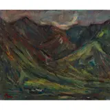 Leslie Marr, BEN STARAV, 1976, oil on canvas