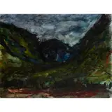 Leslie Marr, GLEN CAITLIN, 1977, oil on paper
