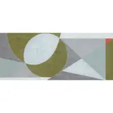 George Dannatt, GREEN UMBRAL FIELD, 1988, oil on board