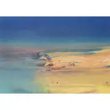 Chris Bushe, DREAMS BY THE SEA, oil on board
