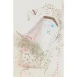 John Byrne, SELF-PORTRAIT, coloured pastel