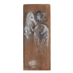 Dirk Bell, UNTITLED (DB 412), 2002-2003, mixed media on wood
