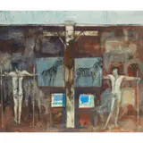 Robin Philipson, ALLEGORY, Watercolour