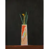 Craigie Aitchison, STILL-LIFE WITH BIRD VASE, 2004, Screenprint, 138/300