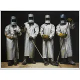 David Eustace, FOUR STEEL WORKERS, BRAZIL, FROM THE WEIR GROUP PROJECT, 2011, Archival pigment print, 3/10