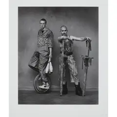 David Eustace, THE BUSKERS (PLATE NO. 6), 1992, Archival pigment print, 3/50