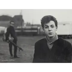 Astrid Kirchherr, PAUL MCCARTNEY, HAMBURG, 1960, Lambda print, printed later