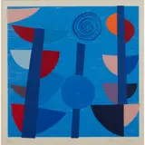 Terry Frost, TOLCARNE MOON BLUE NEWLYN (KEMP 171)