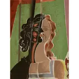 Georges Braque, FIGURE (FRAGMENT), VERVE 5-6