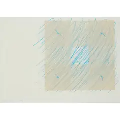 Richard Smith, 1 FROM THE 'FLORENTINE SET', 1973, Lithograph with carbon tracing paper and plastic strings, 55/75