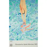David Hockney, OLYMPISCHE SPIELE MÜNCHEN - 1972 (BAGGOTT 34), Lithograph